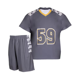 Nouveautés Maillots réversibles de crosse par sublimation Uniforme de crosse personnalisé Tissu polyester Maillot de crosse à séchage rapide - Product Image 4