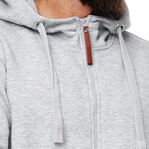 Survêtement en velours pour homme avec poches zippées respirant et chaud sportwear technique lavée - Product Image 5