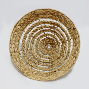 Modern <b>Industrial</b> Craftsman Asian Hyacinth Water Lamp <b>Shade</b> Natural Color Handmade Sustainable Creative Hanging Pendant Home - Product Image 6