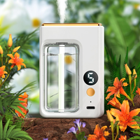 Diffuseur d'arômes remplaçable pour la maison, diffuseur d'huiles essentielles rechargeable avec écran numérique, mini diffuseur d'arômes automatique 50 ml
