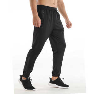 Pantalon de jogging décontracté pour homme, personnalisé avec logo, écologique, séchage rapide, respirant, léger, taille mi-haute, bandes réfléchissantes - Product Image 6