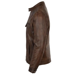 Elegante Chaqueta de Invierno para Hombre de Piel de Serpiente Genuina, Manga Larga, Impermeable, Forro de Algodón de Alta Calidad, Logotipo Frontal Personalizable - Product Image 4