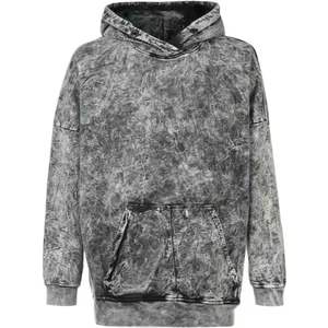 Sudadera con capucha de ácido personalizada de alta calidad estilo callejero lana pesada de gran tamaño poliéster lavado Vintage impermeable - Product Image 6
