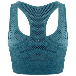 Soutien-gorge de sport de haute qualité pour femmes respirant pour une utilisation en extérieur avec logo avant en stock à vendre - Product Image 3