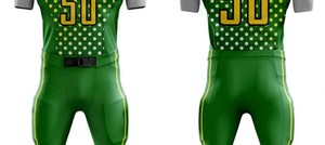 Nouvelle arrivée maillot de football américain prix de gros respirant léger durable durable uniforme de football américain - Product Image 2