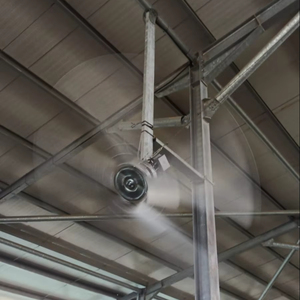 Cowair hvls พัดลมเพดาน250 P cowealthy อุตสาหกรรม hvls สำหรับฟาร์มโรงนาคลังสินค้าและปศุสัตว์ - Product Image 1