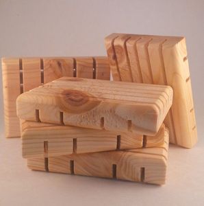 Porte-savon en bois durable de luxe pour salle de bain, évier de cuisine, support à savon, égouttoir, accessoire de maison écologique - Product Image 3