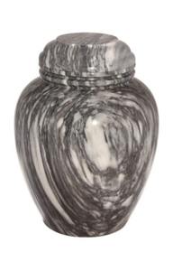 Grandes urnes de crémation en onyx décoratives, urnes en marbre naturel en onyx noir, urnes de crémation en marbre de minuit - Product Image 4