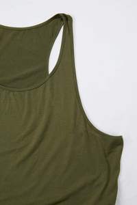 OEM Hombres Muscle Gym Workout Tank Top Transpirable Algodón Verano Fitness Entrenamiento Chaleco Atlético Culturismo Tallas grandes - Product Image 4