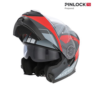 Casco Modulare SEREL 22-06 con Doppia Visiera e Chiusura Rapida, Guscio in PC ABS, Progettato per Utenti Taglia XL, Condizione: Nuovo - Product Image 1