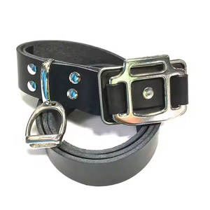 Cinturones de cuero puro etiquetados ecuestres de alta calidad para mujer, cinturones de cuero liso, hebilla dorada, accesorios de equitación para jinetes femeninos - Product Image 6