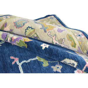 Handmade Woven Modern Luxury Oushak <b>Rug</b> 100% New Zealand Wool Large Area Floral Non-Slip Washable Hotel Teenagers' Living Room - Product Image 6