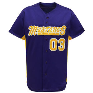 กางเกงยูนิฟอร์มเบสบอลของผู้ชายสีพื้นดีไซน์ใหม่ - Product Image 2