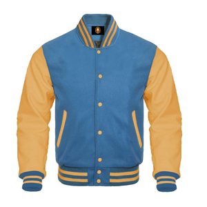 High Quality Autumn Winter Casual Versity <b>Jacket</b> <b>Men</b> Embroidered Logo Student Wear Long <b>Thin</b> Stand Collar - Product Image 4