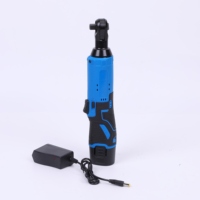 Llave de Trinquete Inalámbrica de 12V y 3/8 Pulgadas, 37Nm, Compacta, Eléctrica, con Batería de Litio Extraíble para Espacios Reducidos
