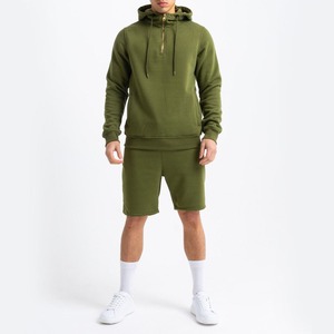 Sudadera con capucha y cremallera personalizada de peso pesado para hombre en tela de mezcla de algodón básica Ideal para ropa de calle y trajes de moda urbana - Product Image 1