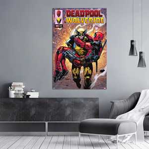 Affiche de style moderne Marvel Comics pour Deadpool et Wolverine 1 pour décoration murale - Product Image 3