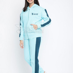 Chándal Deportivo de Algodón y Poliéster Resistente al Viento, Último Diseño, Logotipo Personalizado, Tallas Grandes, Chándal para Niños - Product Image 3