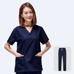 Costume de gommage d'infirmière médicale professionnelle meilleure qualité uniforme d'hôpital gommages en tissu tissé - Product Image 5