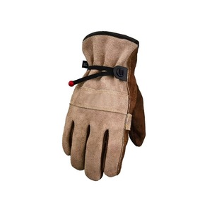 Gants de conducteur en cuir de grain de peau de vache de haute qualité unisexe XL travail industriel camion conduite assemblage Construction gants de sécurité - Product Image 2