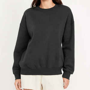 Venta al por mayor nueva moda mujer sudaderas de gran tamaño hombro caído Streetwear transpirable mujeres sudaderas OEM personalización - Product Image 4