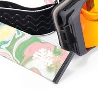 Lunettes MX avec protection UV à 100 %, monture intégrale en TPU, sangle réglable, pour moto, motocross, ski, sports de plein air