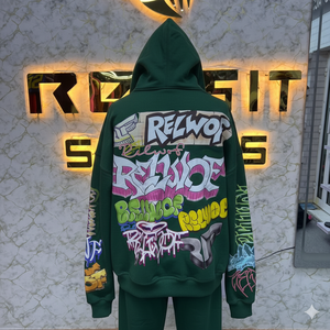 Sudadera con Capucha y Cremallera de Diseño Nuevo a Demanda del Cliente, Chaqueta con Cremallera y Pedrería, Lavado Ácido, Sudadera de Forro Polar para Hombre, Estilo Urbano - Product Image 5