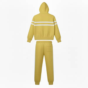 Ensemble survêtement coupe-vent à capuche avec logo personnalisé, tissu doux et confortable, anti-UV et respirant pour le sport et les loisirs, promotion - Product Image 5