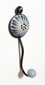 Modern Vintage Ceramic Knob Hook Coat Heavy Wall Hooks for Hanging Ceramic Towel Hat Hooks - Product Image 2