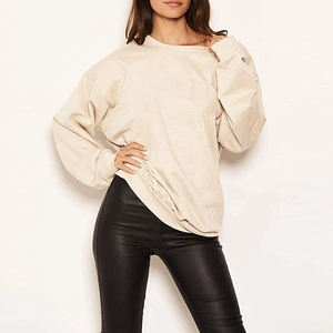 Sweats respirants à manches longues Vêtements Vêtements Femmes Sweatshirts Séchage rapide Anti Pilling Femmes Sweatshirts - Product Image 6