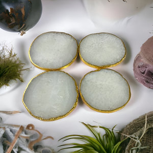 Premium Agate Stone Coasters Elegant & Unique Natural Stone Drink Holders Stylish Home Decor Perfect for Gifts - Product Image 6