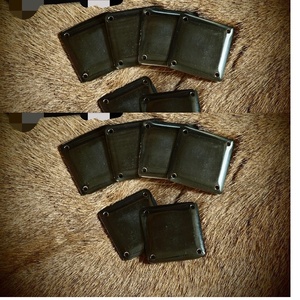 Herramientas de tejido de cuerno de etiqueta privada, tabletas de tejido de heddle pulidas cuadradas, diseño moderno para producción textil contemporánea - Product Image 2