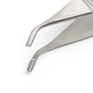 Pince à tissu Adson-Brown autoclavable 12cm/4.7 \ "acier inoxydable de qualité chirurgicale 7x7 dents T/C pince à saisir Turbine puissance - Product Image 2