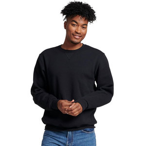 Sweat-shirt unisexe à col rond et épaules tombantes en molleton bouclé pour homme et femme - Product Image 6