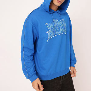 Custom Made Sublimated Hight Quality Polyester <b>Hoodie</b> 2025 New Best Fabric Solid Color Men Hoodies - Product Image 4