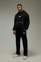 Sudaderas con Capucha para Hombre, 100% Algodón, Tejido Grueso de Felpa, Talla Grande, Diseño Sólido, Tejido de Punto, Antiarrugas, Personalizables