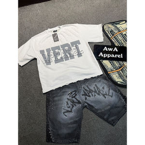 Nueva llegada Casual de dos piezas de verano para hombre Camiseta y pantalones cortos Conjunto de secado rápido personalizable Twin Set Cantidad a granel - Product Image 2