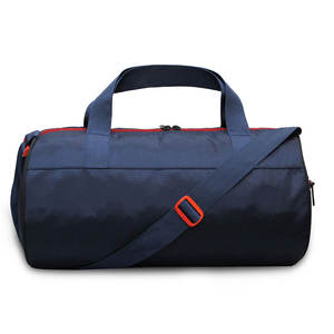 กระเป๋าดัฟเฟิลพร้อมสายคล้องไหล่แข็งแรงกระเป๋าสะพายแฟชั่นมีขอบหนัง PU - Product Image 5