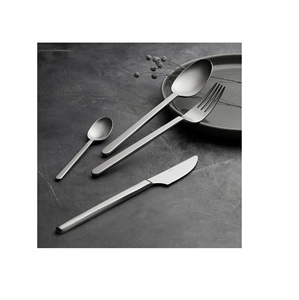 Dernier lot de couverts en plaqué argent avec miroir écologique Nouvel ensemble de couverts en métal pour les fêtes Prix de gros - Product Image 3