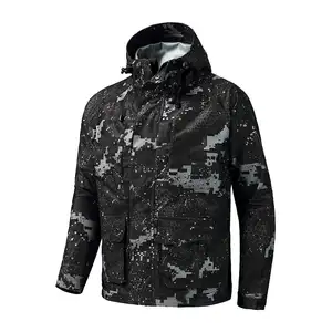Chaqueta de Pesca Sublimada Personalizada para Hombre, Chaqueta de Pesca Cortavientos con Logotipo Personalizado para Senderismo - Product Image 1