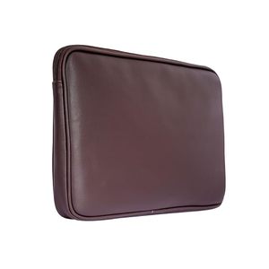 Housse de protection pour ordinateur portable en cuir véritable Slim Folio Cover Designer Laptop Sleeve Pouch Protector Premium Folio Cover for MacBook & PC Laptop - Product Image 3