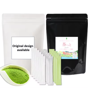 Shizuoka Tea Japanese Green Tea Ultrafine Powder High Catechins Slimming Health Tea Raw Box & Bag Packaging - Product Image 2