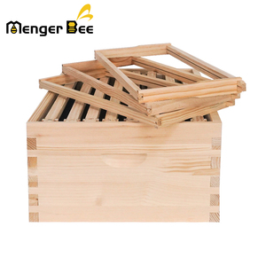 Tuyệt vời bằng gỗ BEE hộp 10 khung langstroth tổ ong quốc gia Bee Hive cho framer - Product Image 3