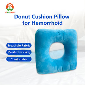 Coussin respirant en maille Aiwecare pour soulager la pression, escarres, hémorroïdes, <span class=keywords><strong>fracture</strong></span> du <span class=keywords><strong>coccyx</strong></span>, fournitures de rééducation thérapeutique, vert - Product Image 4