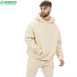 Sudaderas con Capucha Extra Grandes Personalizadas Unisex de Primera Calidad, Sudaderas Térmicas Transpirables de Forro Polar Técnico, Poliéster/Algodón, Hombros Caídos - Product Image 4
