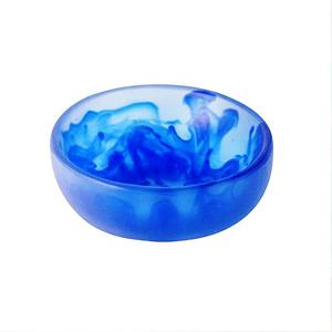 Bol de service en résine décoratif de style antique moderne, fabriqué à la main, poli, d'origine indienne, écologique, passe au lave-vaisselle - Product Image 2