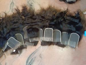 Cabello indio crudo alineado con cutícula 5/5 HD Pelucas rizadas frontales de encaje sin pegamento Extensiones de cabello humano - Product Image 4