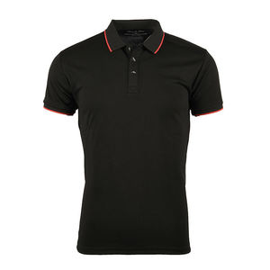 เสื้อโปโลสำหรับผู้ชายเสื้อโปโลสีพื้นเสื้อ100โปโลผ้าคอตตอนสีพื้นสำหรับผู้ชาย - Product Image 4