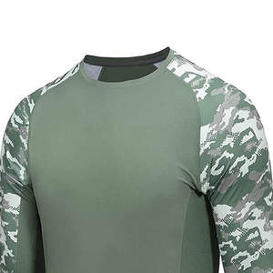 Jerseys de pesca sublimación personalizados nueva llegada venta al por mayor OEM ODM servicio cómodo ropa de pesca camisas diseño de camuflaje - Product Image 3