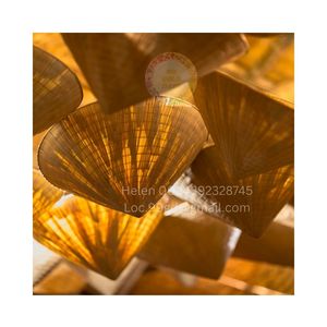 SOMBRERO DE HOJA DE PALMA DE LITERATURA SIMBOLO NON LA TRADICIONAL VIETNAMITA VENTA AL PRECIO MÁS BARATO LISTO PARA EXPORTAR A TODO EL MUNDO - Product Image 5